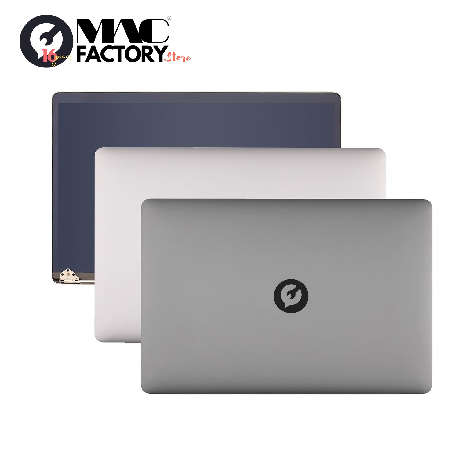 LCD Screen & Full LCD Assembly Display A1990 for Apple MacBook Pro Retina 15.4 Silver/Grey From 2018-2019