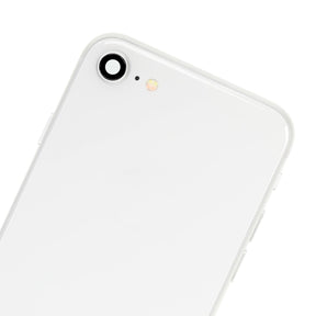 BACK COVER FULL ASSEMBLY FOR IPHONE 2ND - SILVER