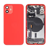 BACK COVER FULL ASSEMBLY FOR IPHONE 12 - RED