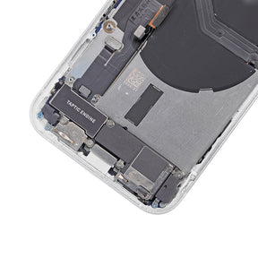 WHITE BACK COVER FULL ASSEMBLY FOR IPHONE 12 MINI