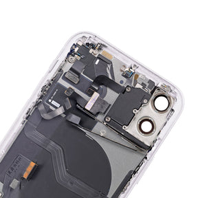 WHITE BACK COVER FULL ASSEMBLY FOR IPHONE 12 MINI
