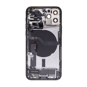 GRAPHITE BACK COVER FULL ASSEMBLY FOR IPHONE 12 PRO