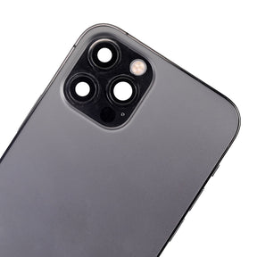 GRAPHITE BACK COVER FULL ASSEMBLY FOR IPHONE 12 PRO