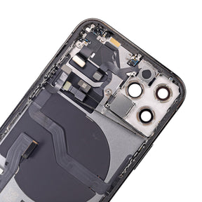 GRAPHITE BACK COVER FULL ASSEMBLY FOR IPHONE 12 PRO