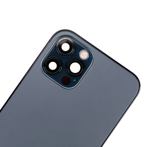 PACIFIC BLUE BACK COVER FULL ASSEMBLY  FOR IPHONE 12 PRO