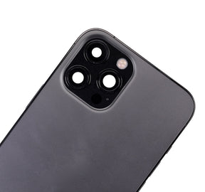 GRAPHITE BACK COVER FULL ASSEMBLY FOR IPHONE 12 PRO MAX