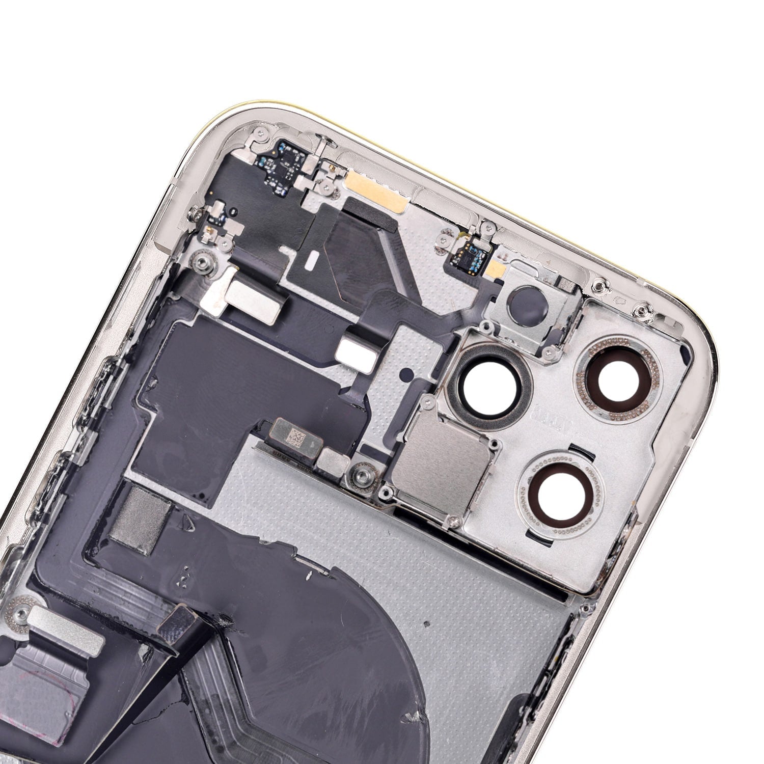 BACK COVER FULL ASSEMBLY FOR IPHONE 12 PRO MAX - SILVER