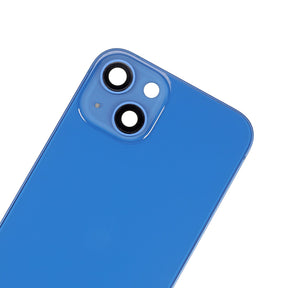 BLUE REAR HOUSING WITH FRAME FOR IPHONE 13