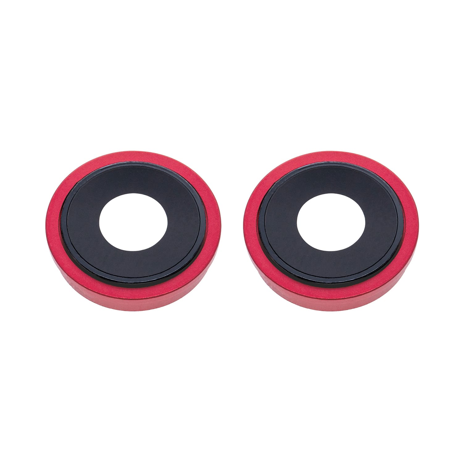 REAR CAMERA HOLDER WITH LENS FOR IPHONE 13/13 MINI  - RED