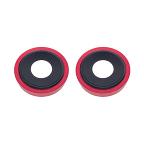 REAR CAMERA HOLDER WITH LENS FOR IPHONE 13/13 MINI  - RED
