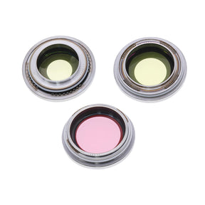 REAR CAMERA HOLDER WITH LENS FOR IPHONE 13 PRO/13 PRO MAX  - SILVER