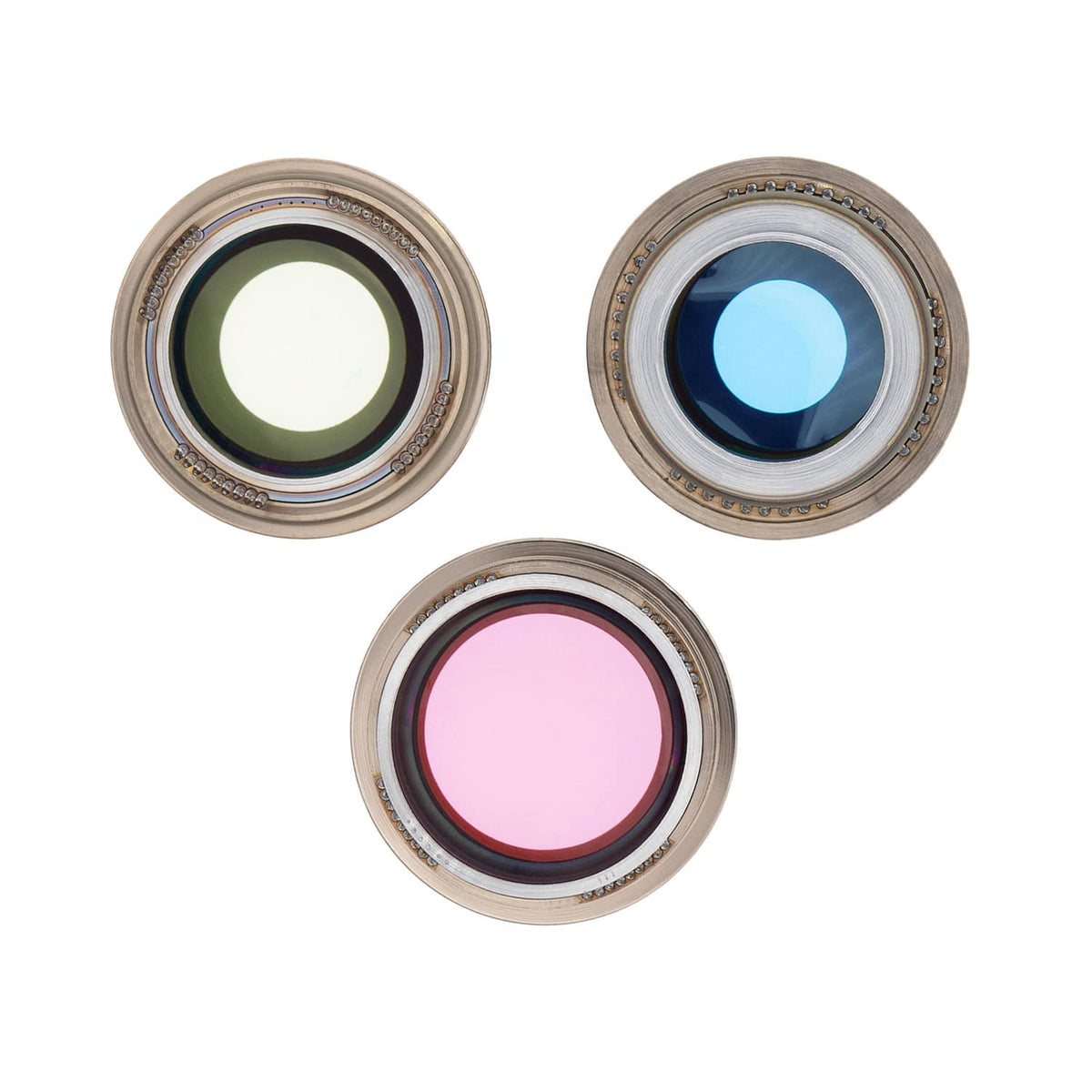 REAR CAMERA HOLDER WITH LENS FOR IPHONE 13 PRO/13 PRO MAX  - GOLD