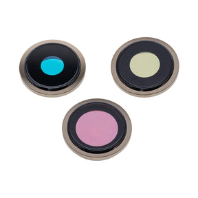 REAR CAMERA HOLDER WITH LENS FOR IPHONE 13 PRO/13 PRO MAX  - GOLD