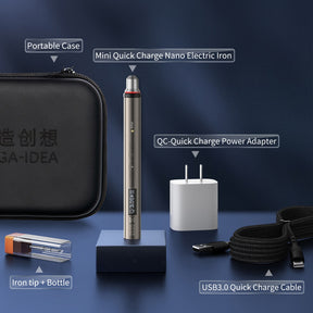 MEGA IDEA 20W MINI PORTABLE QUICK CHARGE NANO ELECTRIC IRON