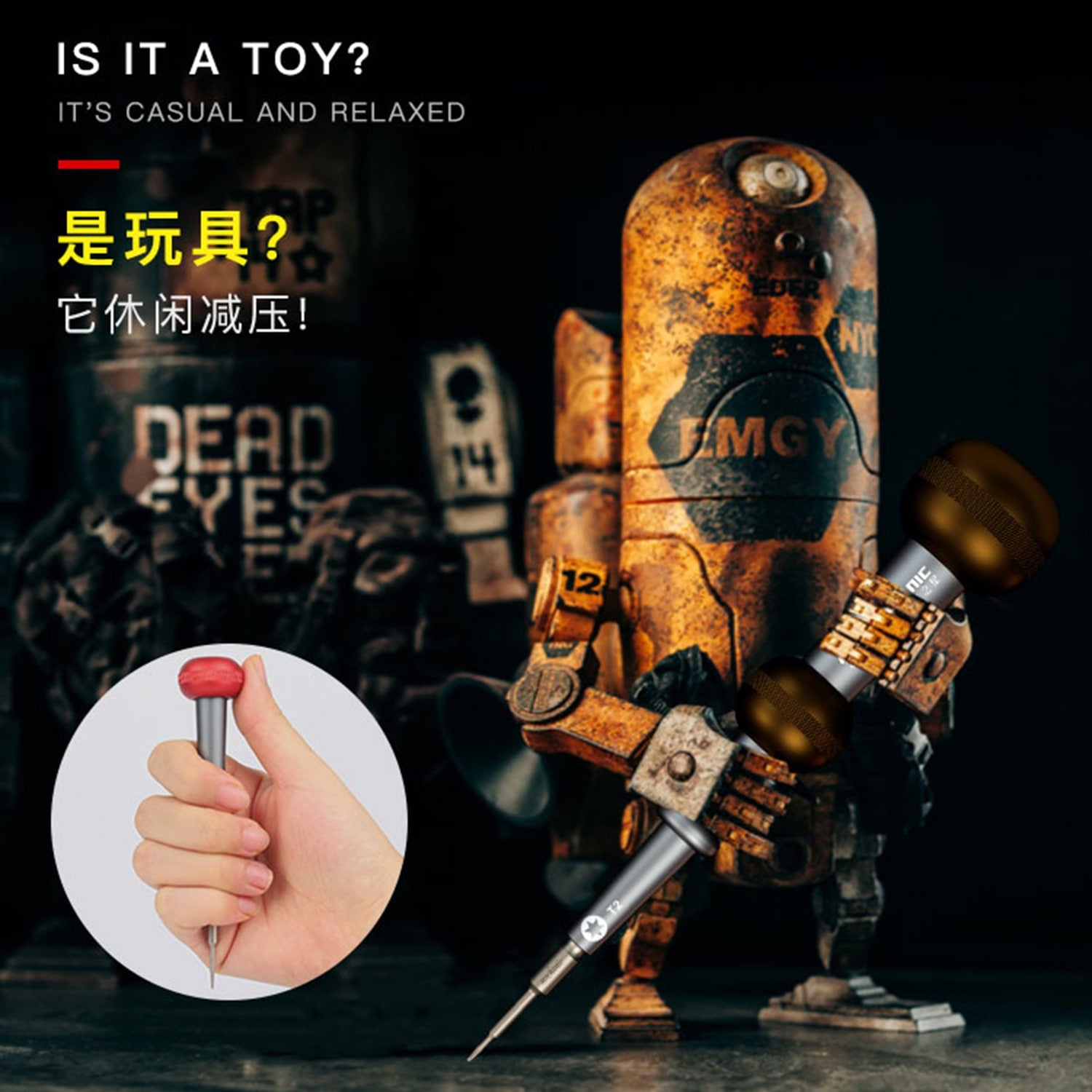 MECHANIC ORIENTAL PEARL MAGNESIUM SILICON ALLOY SCREWDRIVER