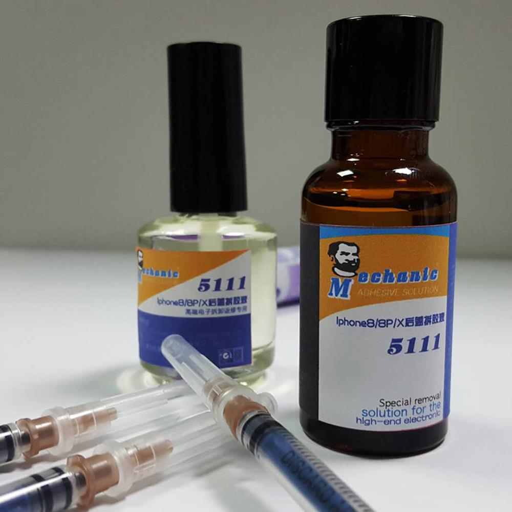 MECHANIC 5111 REAR GLASS COVER GLUE REMOVER 20ML FOR IPHONE X