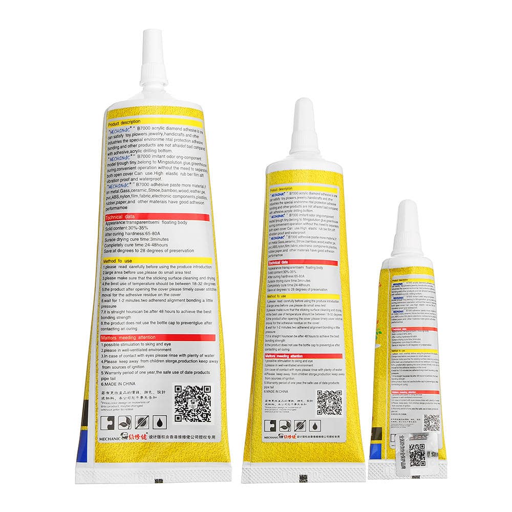 MECHANIC MULTI-PURPOSE ADHESIVE B7000 15ML 50ML 110ML