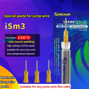 MECHANIC ISM3 ISM5 SPECIAL SOLDER PASTE ‏FOR PHONE JUMPER WIRE