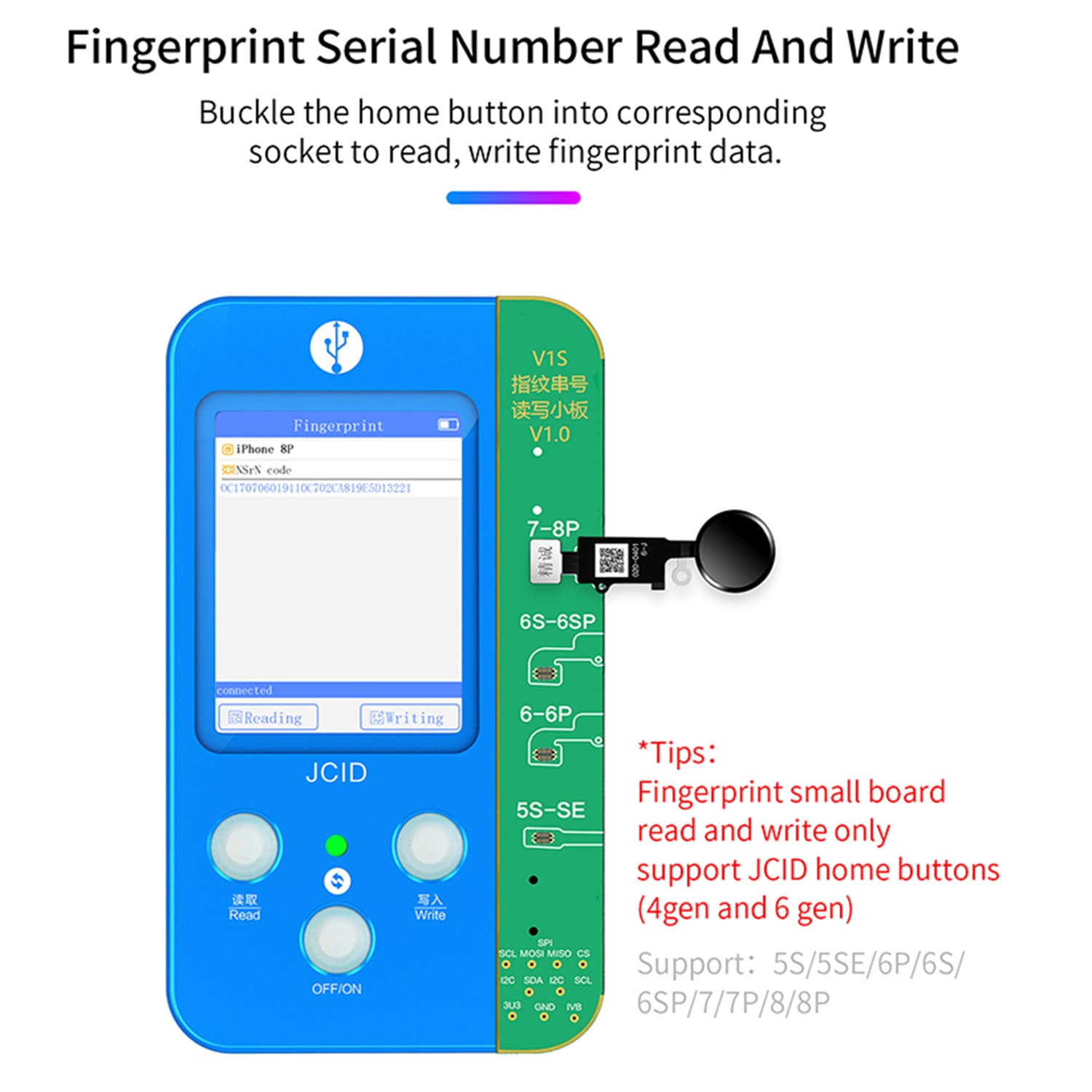 JC V1SE MOBILE PHONE CODE READING PROGRAMMER