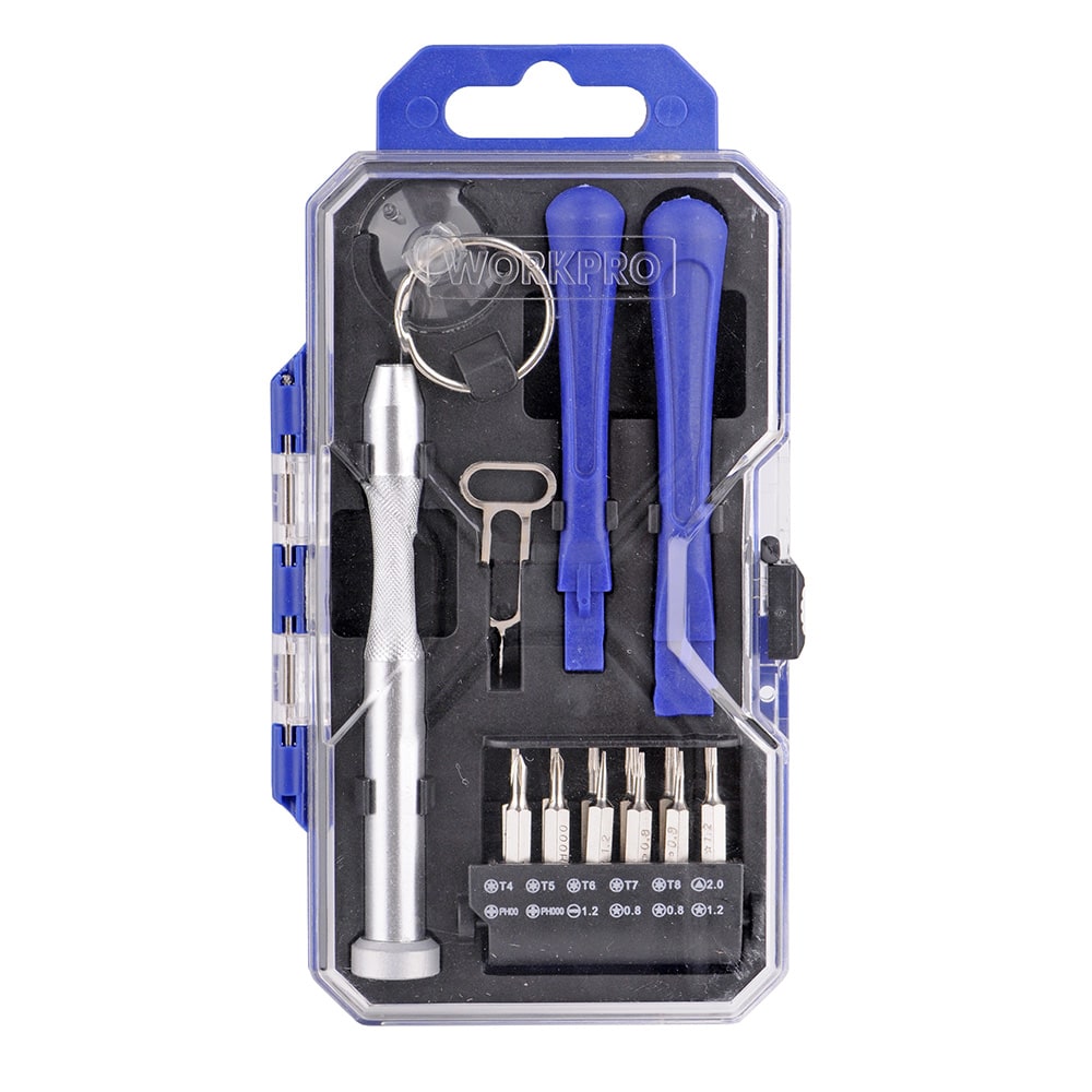 PRECISION SCREWDRIVER 18 IN 1 SET FOR PHONE REPAIR #WORKPRO