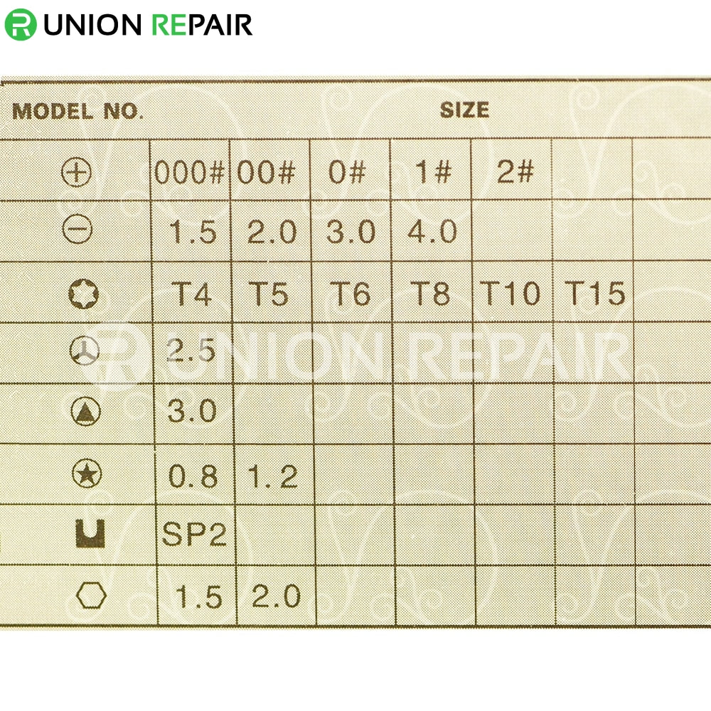 PRECISION SCREWDRIVER 22 IN 1 SET FOR APPLE #NANCH