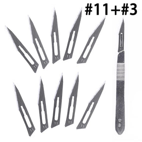 SUPER-HARD STAINLESS STEEL SURGICAL BLADES TOOLS