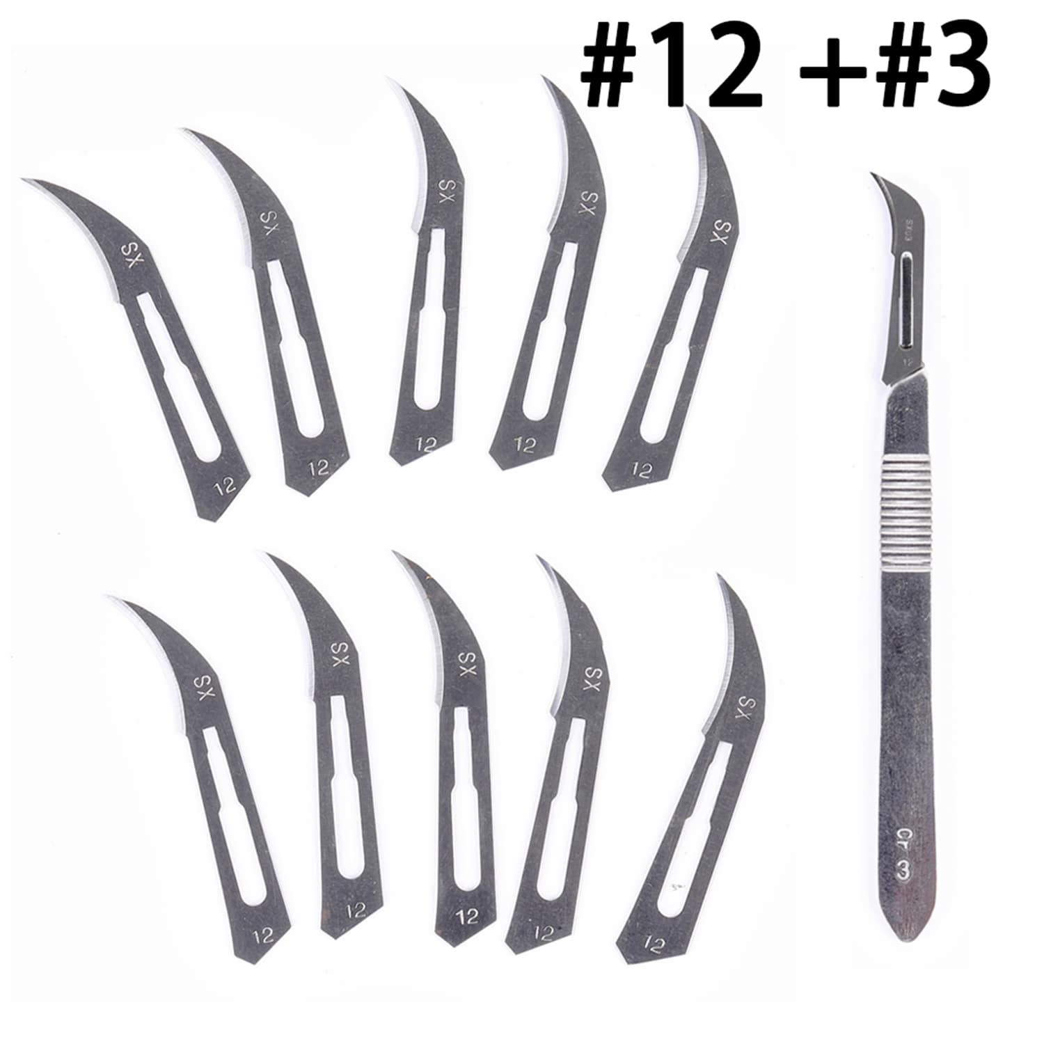 SUPER-HARD STAINLESS STEEL SURGICAL BLADES TOOLS