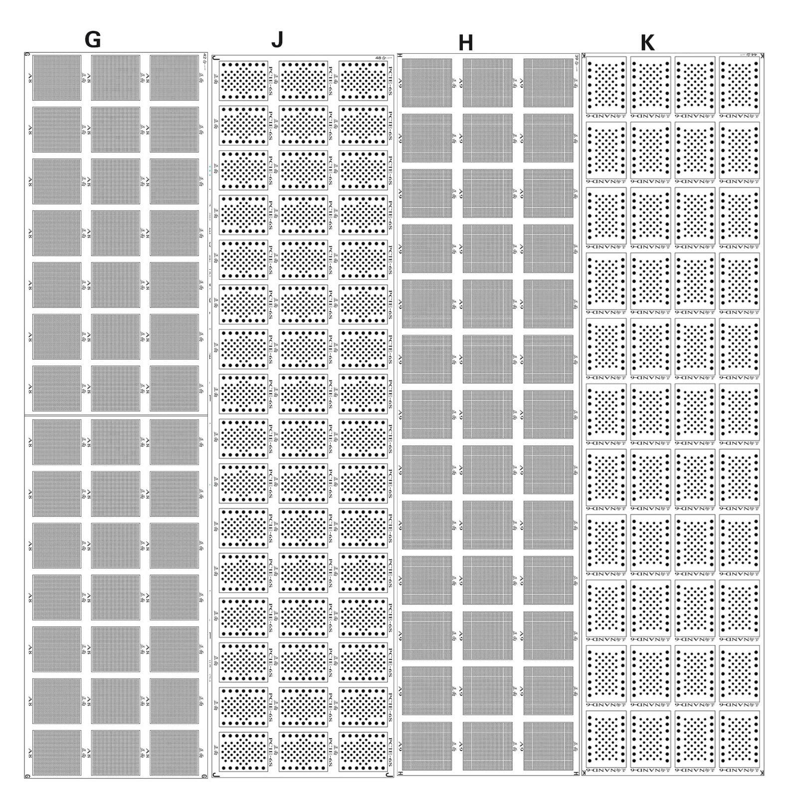 GREEN BGA OIL NET UV WELDING FLUXES PLASTIC NET SHEET FOR IPHONE BGA CHIP SCRATCH