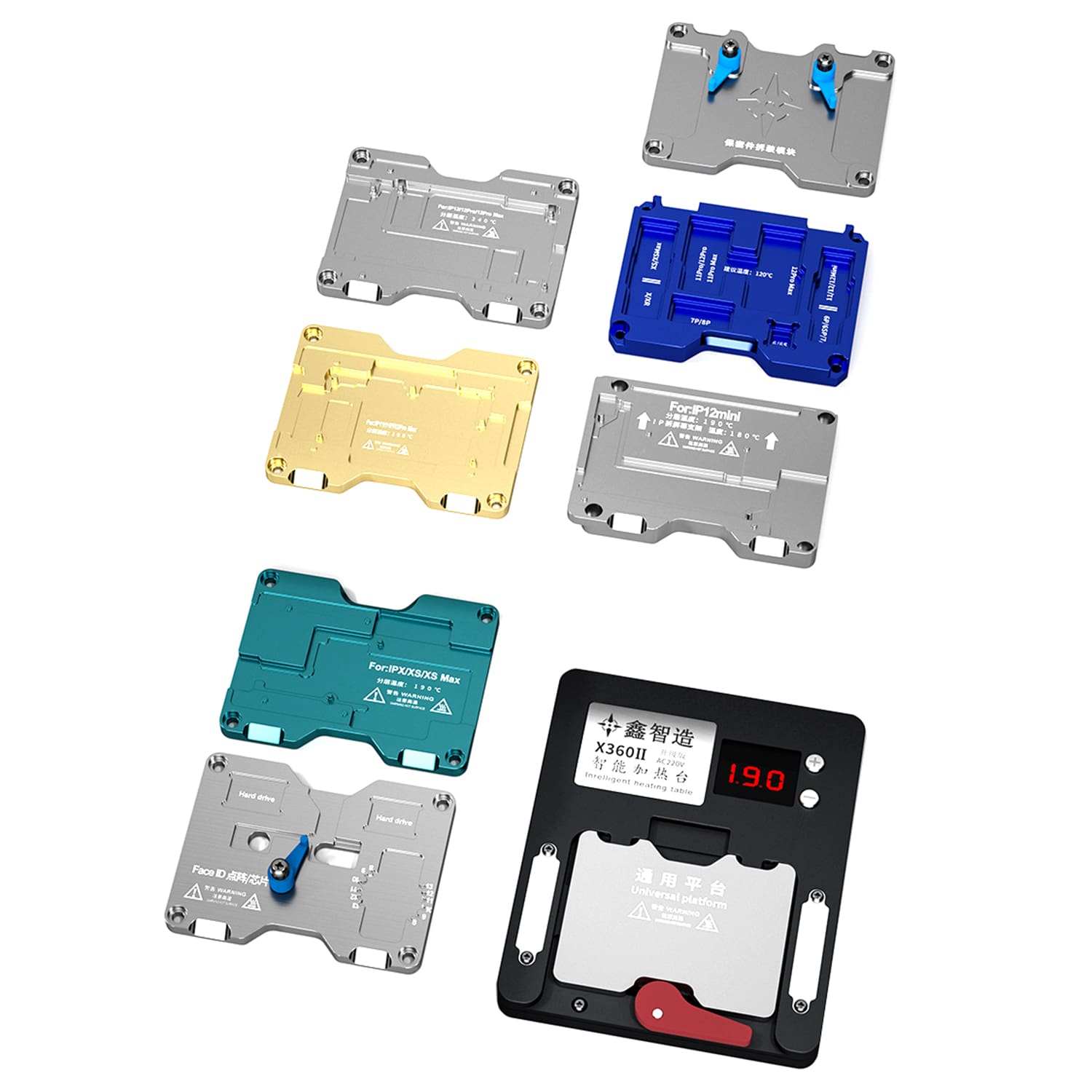 X360 2ND INTELLIGENT PREHEATING PLATFORM FOR IPHONE X-13PROMAX