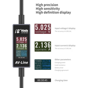 AV-LINE INTELLIGENT DETECTION CHARGING CABLE