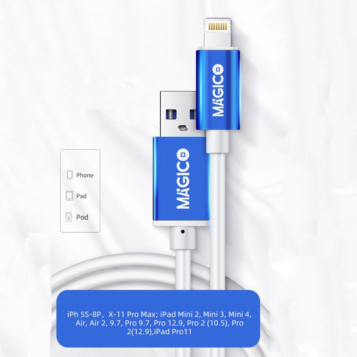 MAGICO RESTORE EASY CABLE FOR IPHONE IPAD AUTOMATIC RESTORATION DFU