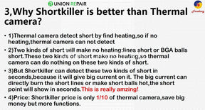 FONEKONG SHORTKILLER PHONEBOARD PCB CIRCUIT DETECTION REPAIR TOOL