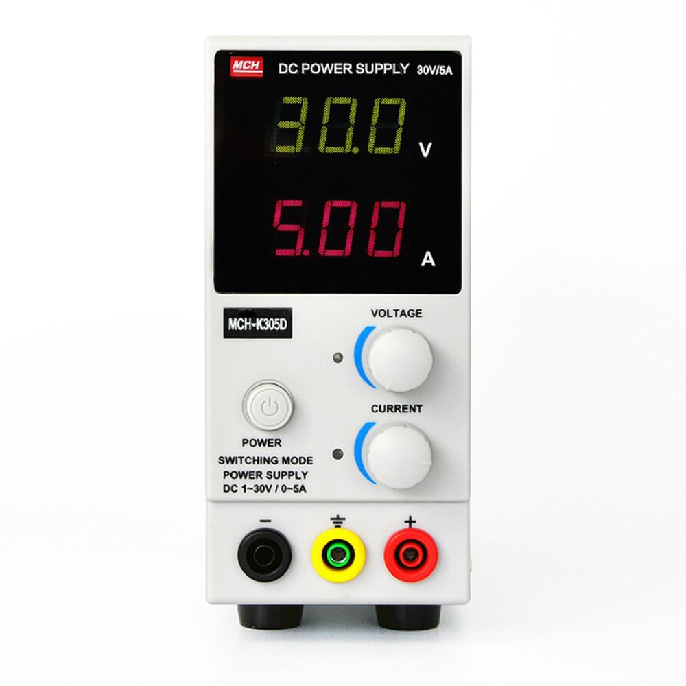 SWITCHING REGULATED ADJUSTABLE DC POWER SUPPLY MCH K305D