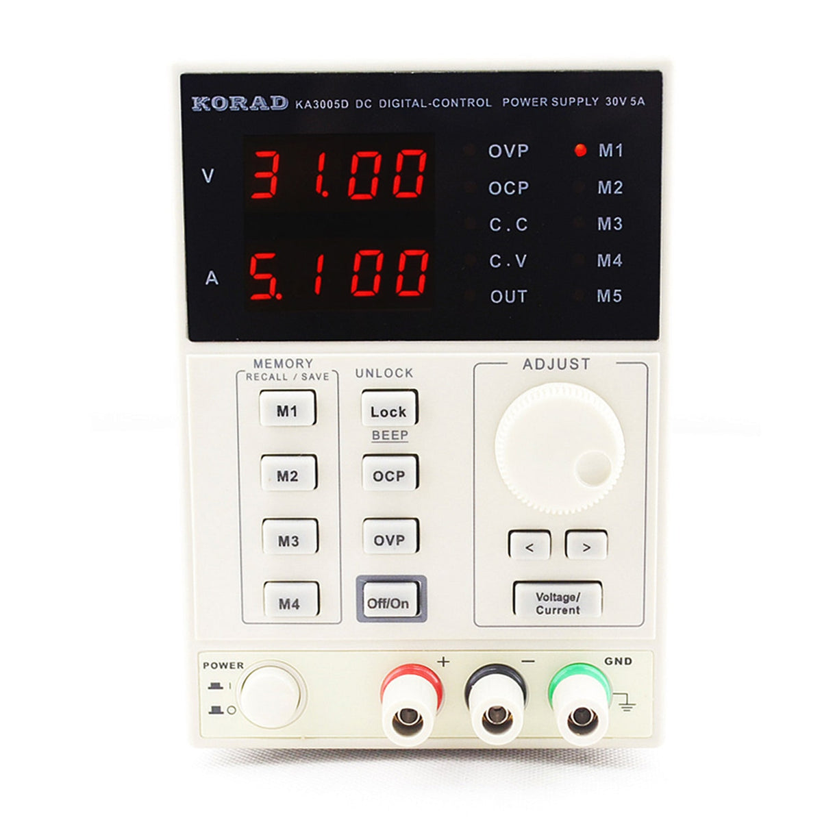 KA3005D 30V 5A 150W HIGH ACCURACY PROGRAMMABLE ADJUSTABLE DIGITAL DC POWER SUPPLY