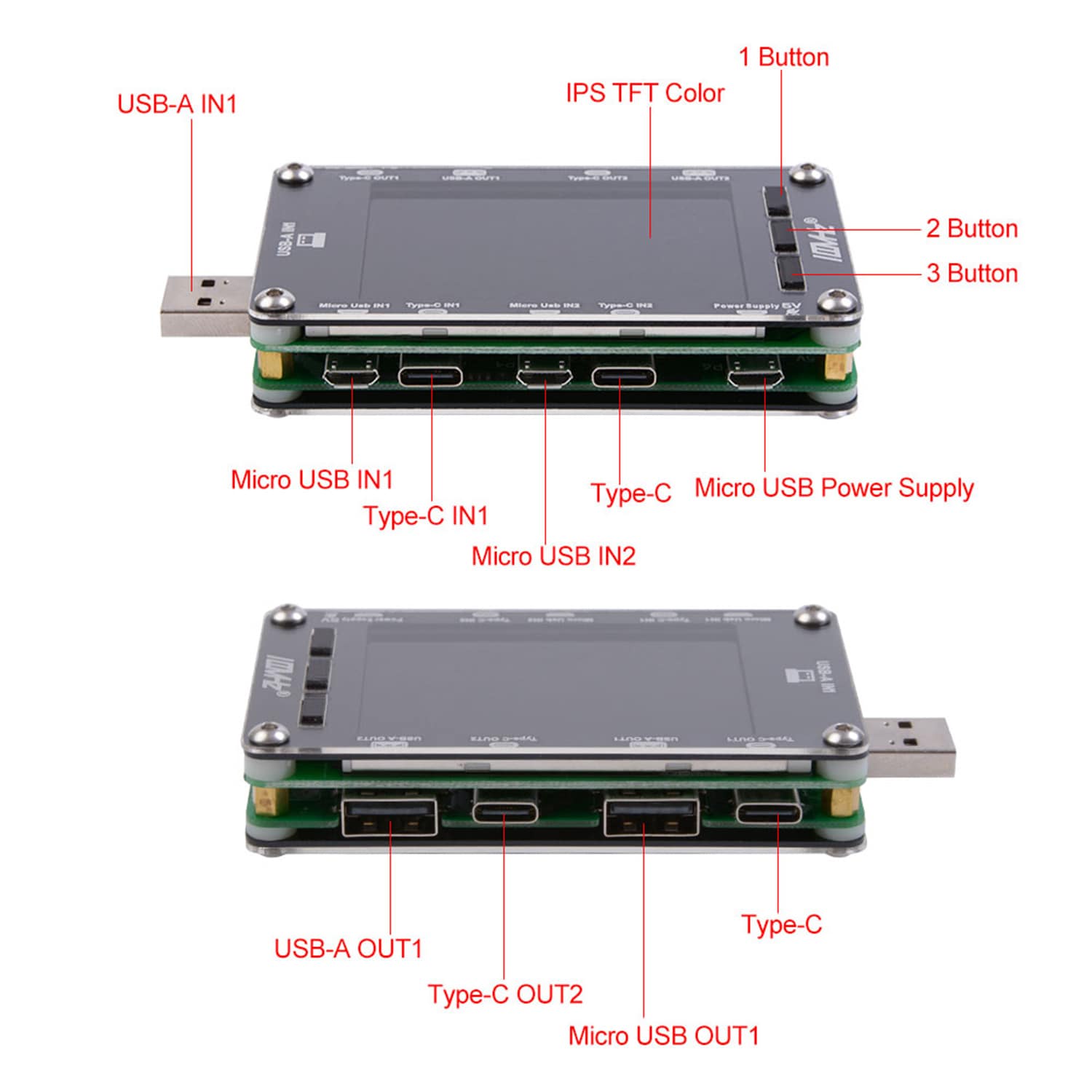 T50N USB DUAL CHANNEL METER