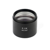 0.3X STEREO MICROSCOPE AUXILIARY OBJECTIVE LENS BARLOW LENS