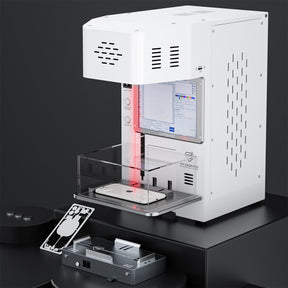 TBK 958F 20W FIBER AUTOMATIC LASER REMOVAL BACK COVER GLASS MACHINE