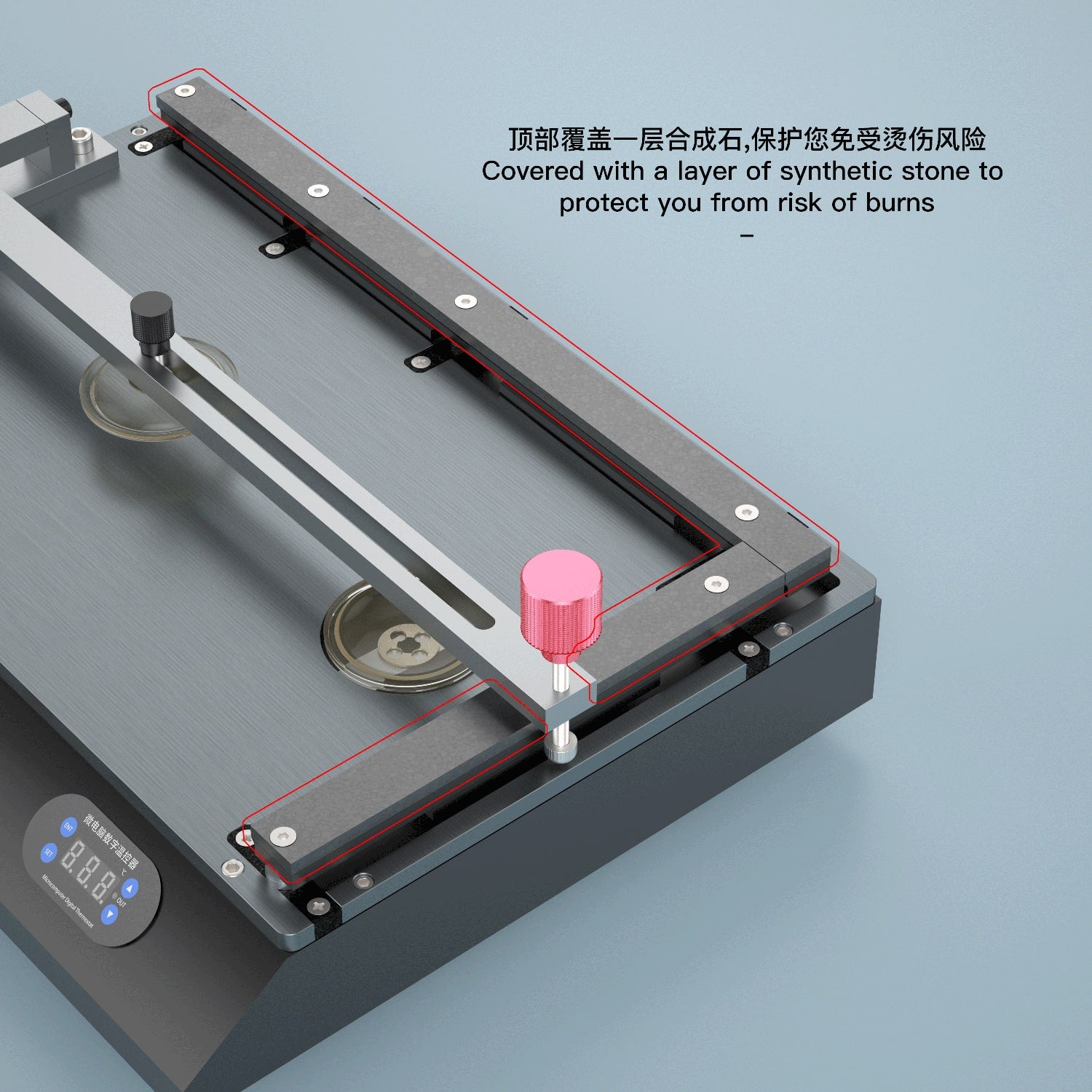 WL-1808 2IN1 15-INCH LCD SCREEN HEATING PAD FOR ALL SIZE SUITABLE