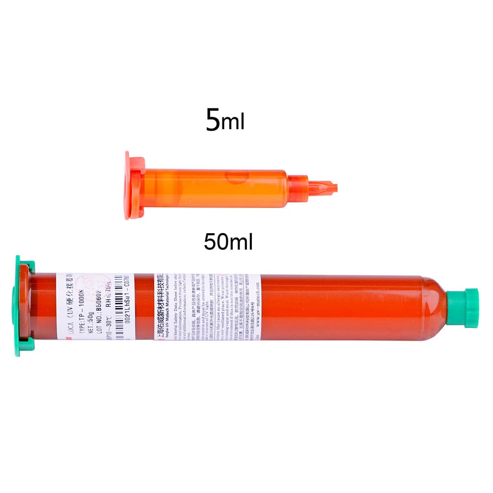 UV GLUE LOCA LIQUID OPTICAL CLEAR ADHESIVE 5ML 50ML