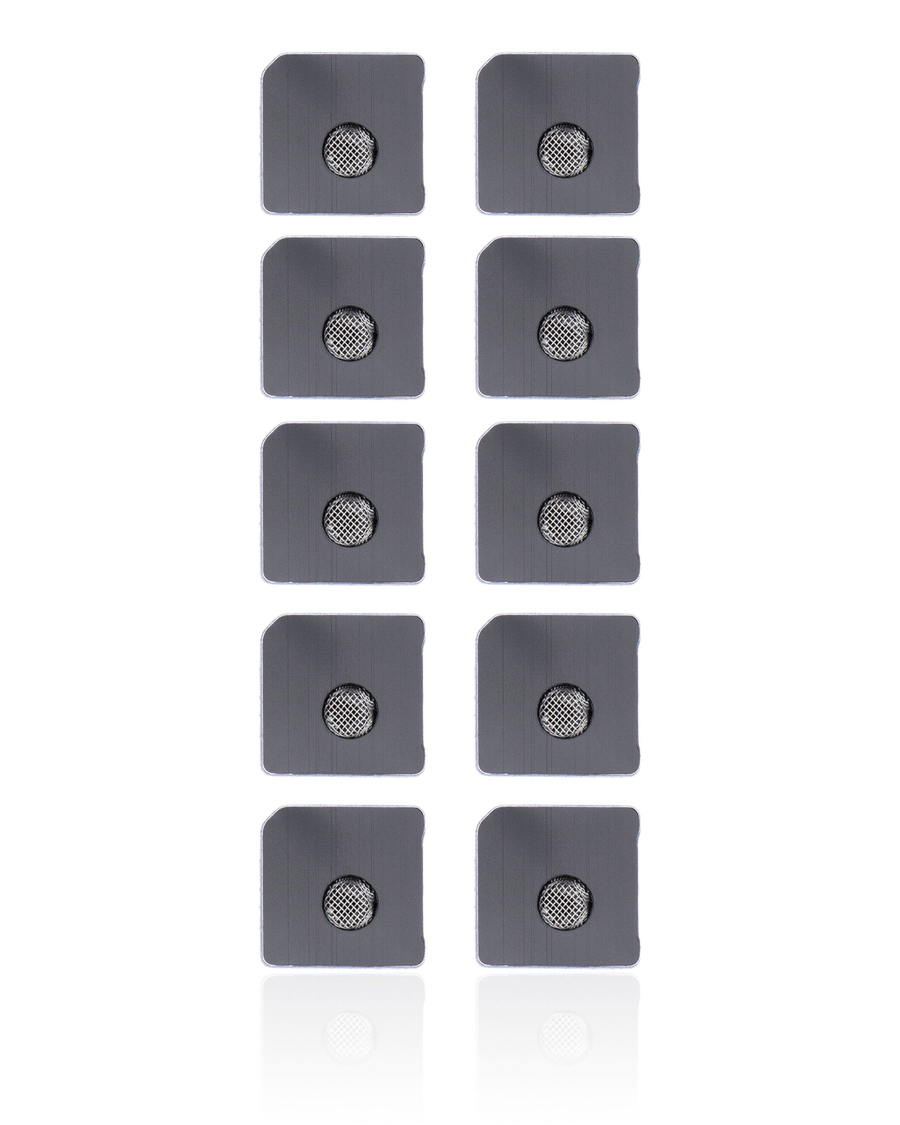 WHITE - FLASH LIGHT / POWER FLEX BRACKET WITH MICROPHONE MESH FOR IPHONE 12 MINI (1pcs)