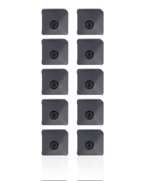 BLACK - FLASH LIGHT / POWER FLEX BRACKET WITH MICROPHONE MESH FOR IPHONE 12 (10 PACK)