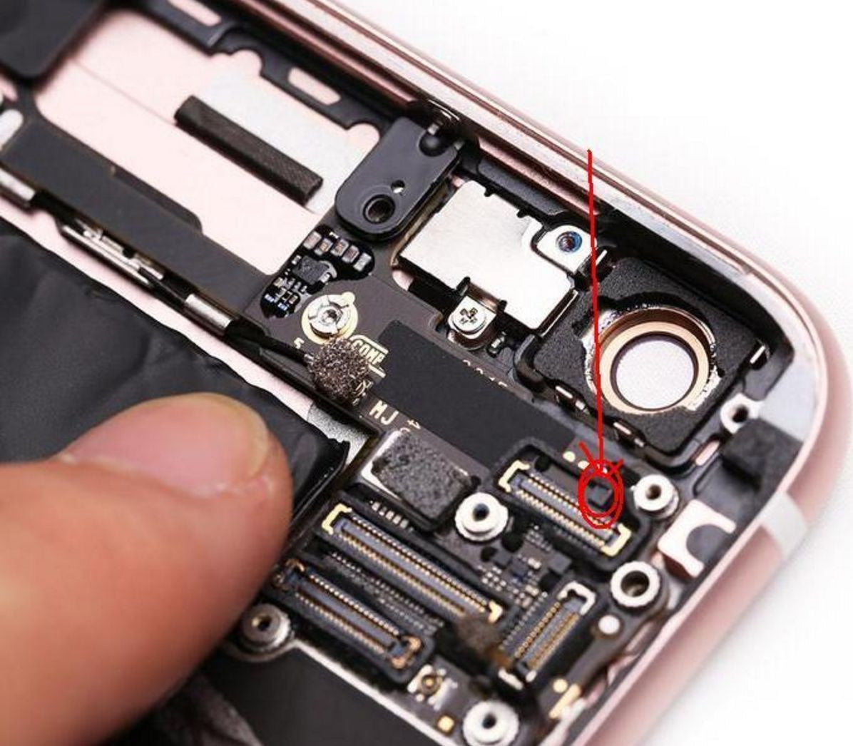 CAMERA LDO IC COMPATIBLE WITH IPHONE 5S / 6 / 6 PLUS / 7 / 7 PLUS (U210 U2301 U2501: LP5907UVX: 4 PINS)