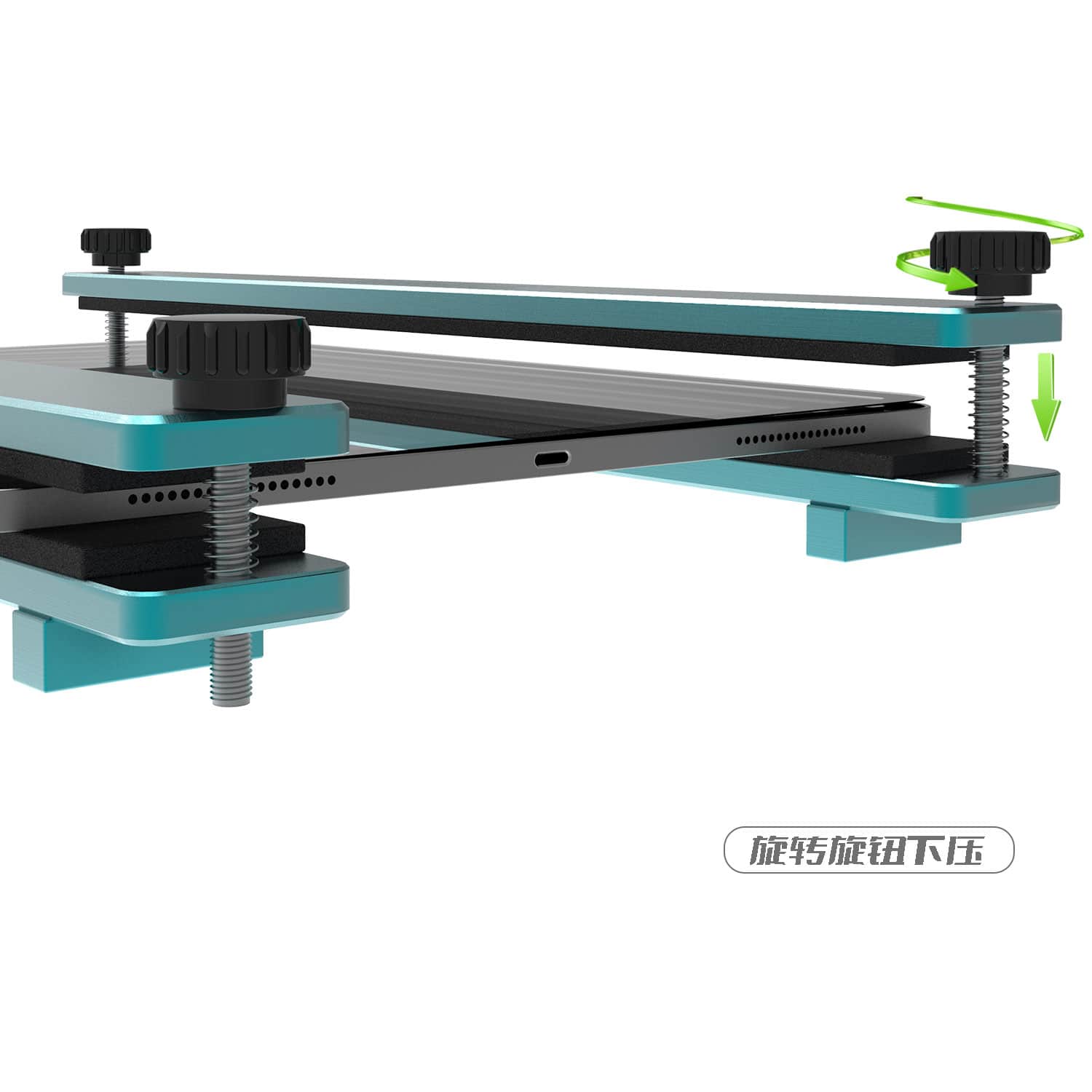 2UUL 3RD GEN OVERSIZE PRESS CLAMP FOR PHONE PAD GLASS REPLACEMENT (2PCS/PACK)