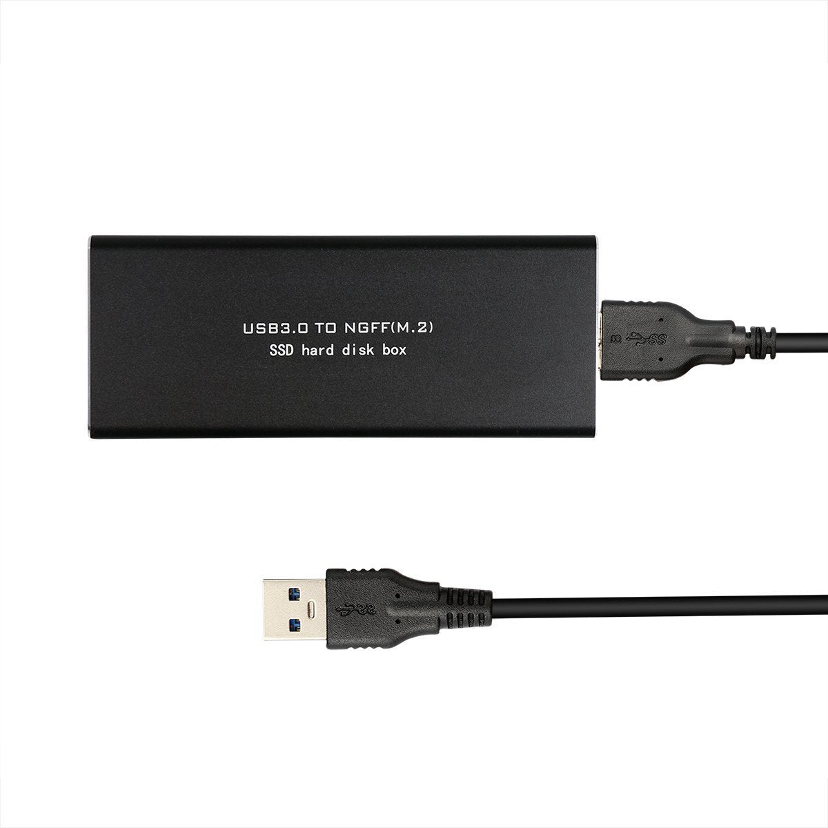 USB 3.0 to NGFF M.2 SSD Hard Disk Box B Key SSD Adapter External Enclosure Case