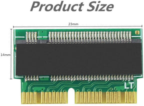 M2 NVME- M2 TO SSD CONNECTOR COMPATIBLE WITH A1466 A1465 A1398 A1502