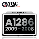 LCD Screen & Full Assembly Display for Apple MacBook Pro 15" (A1286, Late 2008 - Early 2009) – Silver