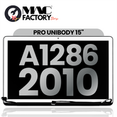 LCD Screen & Full Assembly Display for Apple MacBook Pro 15" (A1286, Mid 2010) – Silver