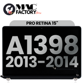 LCD Screen & Full Assembly Display for Apple MacBook Pro Retina 15" (A1398, Late 2013 - Mid 2014) – Silver