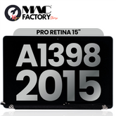 LCD Screen & Full Assembly Display for Apple MacBook Pro Retina 15" (A1398, Mid 2015) – Silver
