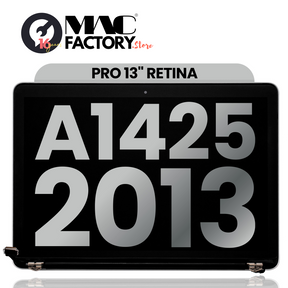 LCD Screen & Full Assembly Display A1425 for Apple MacBook Pro Retina 13" Silver (Late 2012/Early 2013)